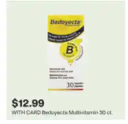 CVS Bedoyecta Multivitamin 30 ct offer
