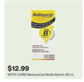 CVS Bedoyecta Multivitamin 30 ct offer
