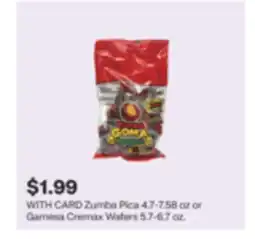 CVS Zumba Pica 4.7-7.58 oz or Gamesa Cremax Wafers 5.7-6.7 oz offer