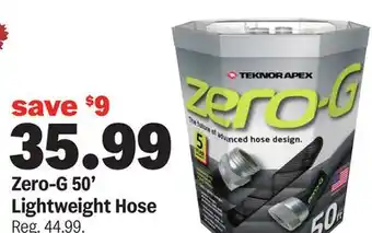 Meijer Zero-G 50' Lightweight Hose offer