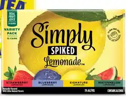 Target Simply Spiked 12-pk. hard drinks offer