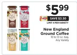 ShopRite New England Ground Coffee offer