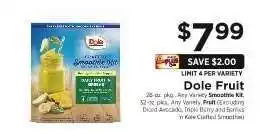 ShopRite Dole Fruit offer
