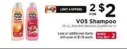 ShopRite V05 Shampoo offer
