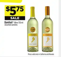 Dollar General Barefoot Wine offer