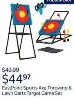 Walmart Eastpoint sports axe throwing & lawn darts target game set offer