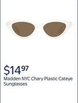 Walmart Madden nyc chary plastic cateye sunglasses offer