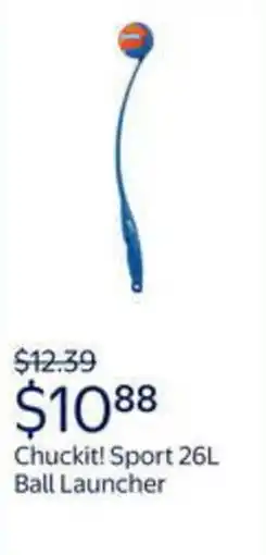 Walmart Chuckit! sport 26l ball launcher offer