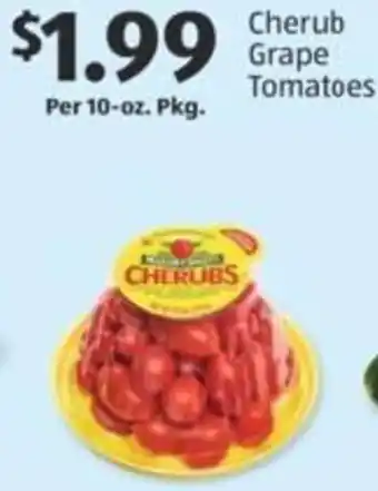 Aldi Cherub grape tomatoes offer