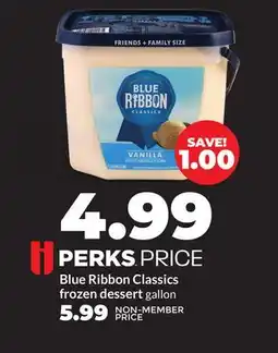 Hy-Vee Blue Ribbon Classics frozen dessert offer