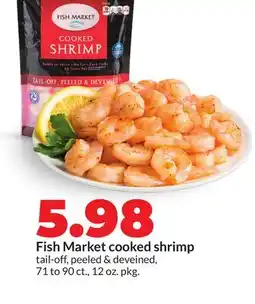 Hy-Vee Fish Market cooked shrimp offer
