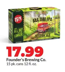 Hy-Vee Founder's Brewing Co offer