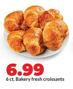 Hy-Vee 6 ct. Bakery fresh croissants offer