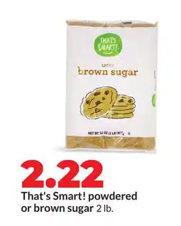 Hy-Vee That's Smart! powdered or brown sugar offer