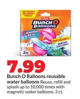 Hy-Vee Bunch O Balloons reusable water balloons offer