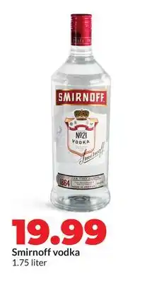 Hy-Vee Smirnoff vodka offer