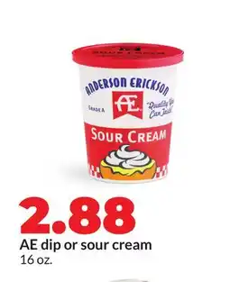 Hy-Vee AE dip or sour cream offer