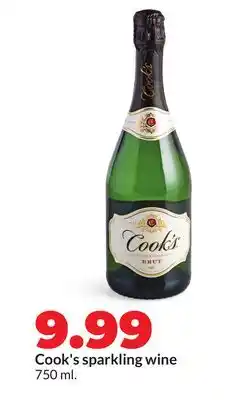 Hy-Vee Cook's sparkling wine offer