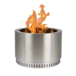 Walmart Muskoka 25 Stainless Steel Smokeless Wood Burning Fire Pit with Protective Cover offer