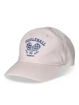 Walmart Time and Tru Women's Cotton Twill Pickleball Baseball Hat, Cream offer