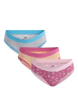 Walmart Way to Celebrate Women's Hipster Panties with Lace Trim, 3-Pack, Sizes S-XXL offer