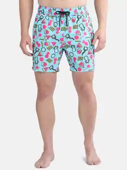 Walmart Party Sharks Men's Swim Trunks, 6.5 Inseam, Sizes S-XL offer