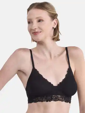 Walmart No Boundaries Contour Floral Lace Bralette, Women’s and Women’s Plus, Sizes S-XXXL offer