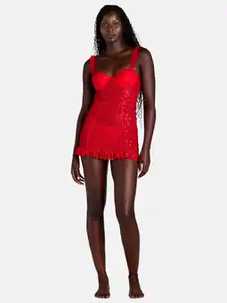 Walmart Just Sexy Lingerie Women’s Lace Sleep Chemise, Sizes S-XL offer