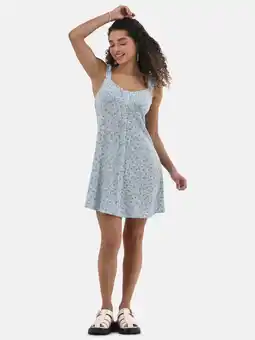 Walmart No Boundaries Textured Mini Dress, Women's offer