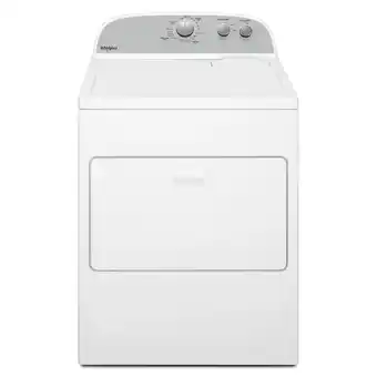 Walmart Whirlpool 7.0 cu ft AutoDry Drying System Gas Dryer in White offer