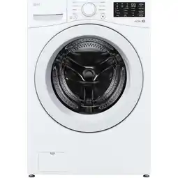 Walmart LG WM3470CW 5.0 Cu. Ft. High-Efficiency White Front Load Washing Machine with 6Motion Technology offer