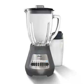 Walmart Oster Party Blender XL, 8-Cup Glass Jar Blender with 20oz Blend-N-Go Cup, 8 Speeds offer