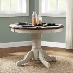 Walmart Better Homes & Gardens Cambridge Place Dining Table, Brown offer