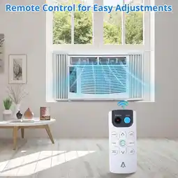Walmart TROPOW 115V Window-Mounted Air Conditioner 6,000 BTU with Remote/APP Control and ECO Mode offer