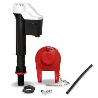 Walmart Korky QuietFILL Fill Valve and Standard 2-Inch Rubber Toilet Flapper Kit (818BP) offer