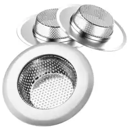 Walmart Helect 3PCS Steel Kitchen Sink Mesh Strainers Basket Drain Stainless Filter 4.5 offer