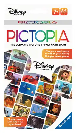 Walmart Ravensburger Pictopia: Disney Edition Family Trivia Game - Kids & Adults, Ages 7 & up, 2-6 Players offer