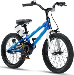 Walmart Royalbaby Freestyle 18 Kids Bicycle for Boys Girls, Ages 6-9 Years, Blue offer