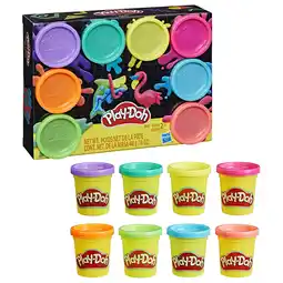 Walmart Play-Doh Neon Colors 8 Pack of 2-Ounce Cans, Arts and Crafts for Kids, Imagination Toys offer