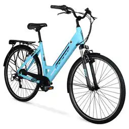 Walmart Hyper Bicycles E-Ride 700C 36V Electric Commuter E-Bike for Adults, Pedal-Assist, 250W Motor, Blue offer
