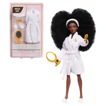Walmart Naturalistas Fashion Pack Wash Day 5-Piece Outfit and Accessories Set for 11.5-inch, Kids Ages 3+ offer
