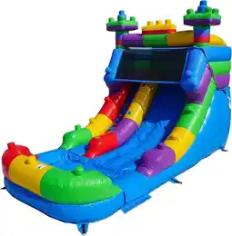 Walmart Hapcap Inflatable Commercial Water Slide Pool,Big Size Outdoor Playhouse for Kids Backyard Party offer