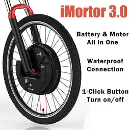 Walmart JUEXING Electric Bike Conversion Kit with Battery, 36V/350W Front Motor, 26 inch Disc-Brake Wheel offer