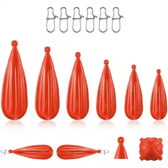 Walmart Fishing Practice Plug Baitcasting Rubber Practice Plug Suitable for Casting Skill, 6 Pieces offer