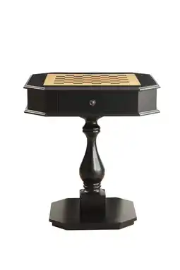 Walmart 28 X 28 X 31 Black Mdf Game Table offer