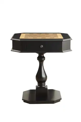 Walmart 28 X 28 X 31 Black Mdf Game Table offer