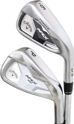 Walmart Pre-Owned Callaway Apex 19/Apex Pro 19 4-PW Iron Set Stiff Graphite offer