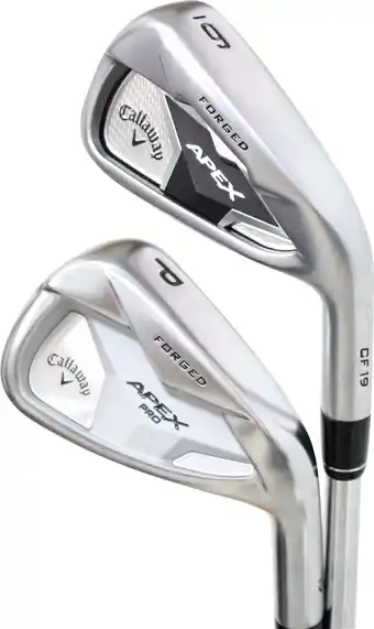 Walmart Pre-Owned Callaway Apex 19/Apex Pro 19 4-PW Iron Set Stiff Graphite offer