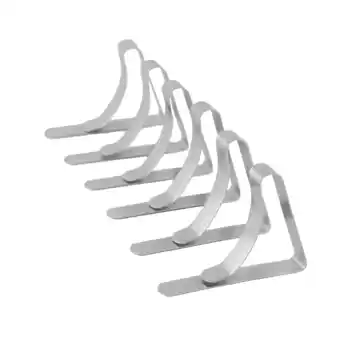 Walmart Coghlan's Steel Tablecloth Clamps 6-Pack, Rust Resistant Snag Free Design, Fits Up to 2 Thick Table offer