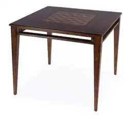 Walmart Pemberly Row Modern 36 Square Wood Game Table - Antique Cherry offer